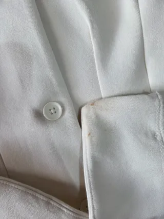 Chaleco Zara Marfil Talla L