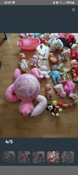 Lote de juguetes infantiles