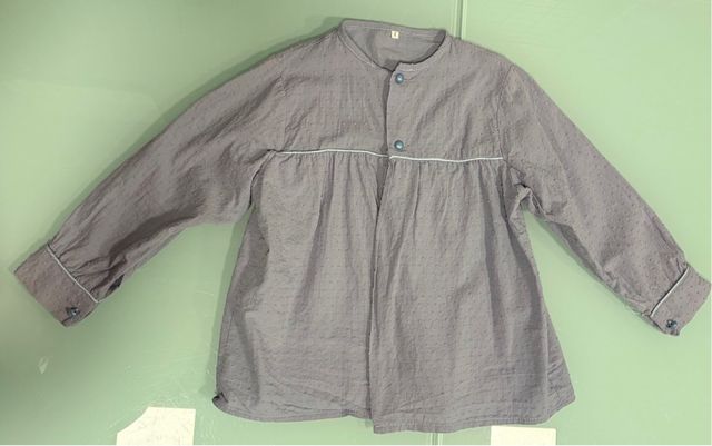 Blusón azul plumeti T4