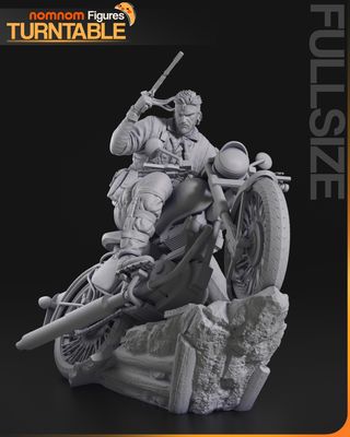 Figura Naked Snake (MGS3) - Resina 16K