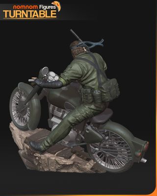 Figura Naked Snake (MGS3) - Resina 16K