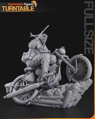 Figura Naked Snake (MGS3) - Resina 16K