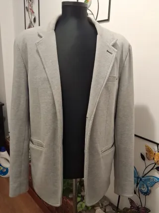 Blazer grigio uomo