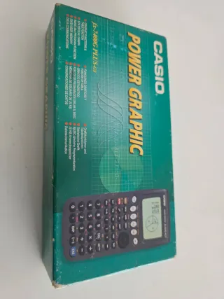 casio fx-7400g plus calculadora gráfica completa c
