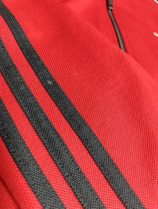 Chaqueta Adidas Y2k Vintage Roja y Negra