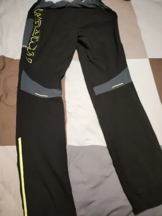 Pantalón Montura Trekking Negro/Amarillo