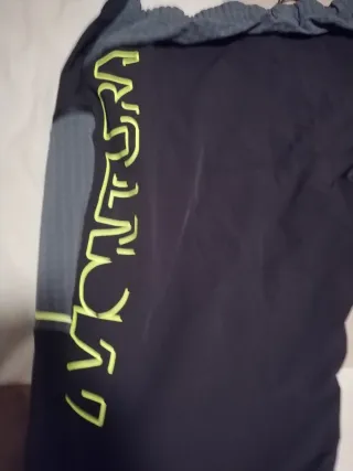 Pantalón Montura Trekking Negro/Amarillo