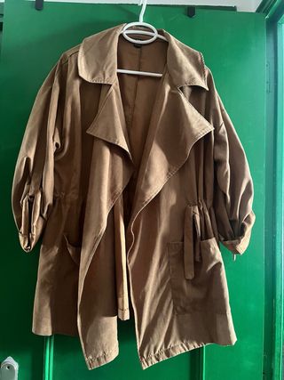 Chaqueta fina camel sin estrenar