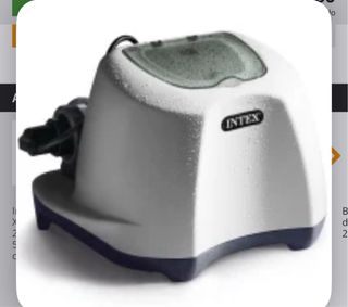 Piscina Intex Rectangular Gris y Azul