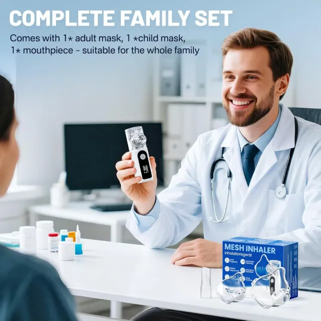 Nebulizador Inhalador Portátil