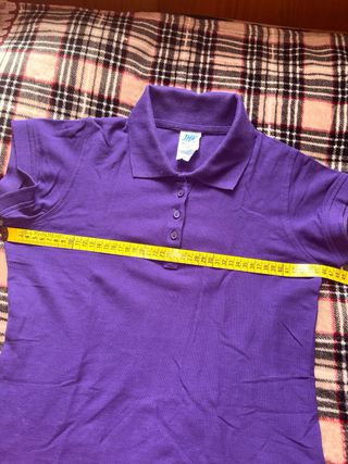 Polo Viola Intenso - Modello Sagomato  slim fit