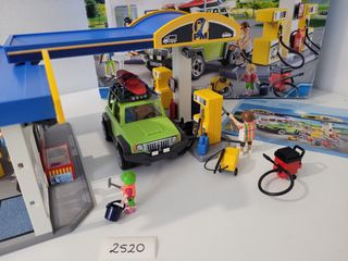 City Life Gasolinera de Playmobil COMPLETA