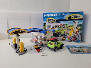 City Life Gasolinera de Playmobil COMPLETA