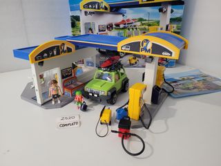 City Life Gasolinera de Playmobil COMPLETA