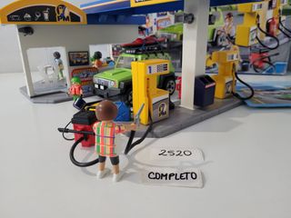 City Life Gasolinera de Playmobil COMPLETA