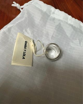 Anillo Bimba y Lola Plata