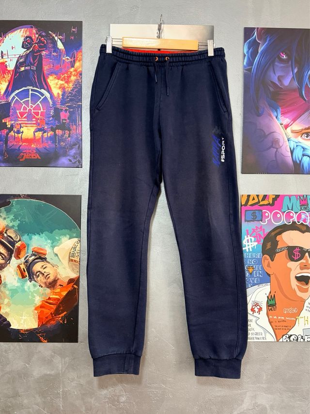 Pantalón deportivo Kappa Azul Marino - Talla M