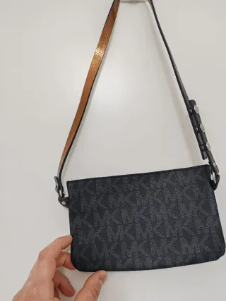 Marsupio Michael Kors nero e argento