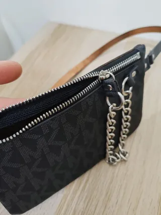 Marsupio Michael Kors nero e argento