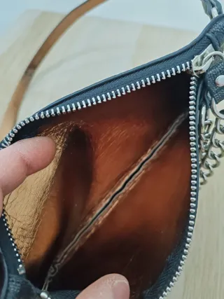 Marsupio Michael Kors nero e argento