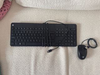 Teclado y Ratón HP Negro