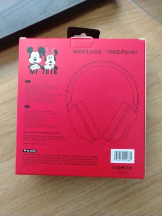 Cascos Mickey MF-701B Soft Elastic Earmuffs