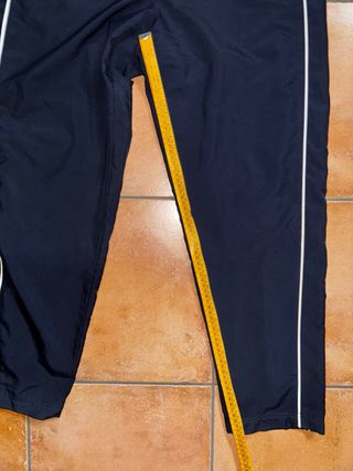 Adidas Vintage Baggy Tracksuit Pants - Blu- Y2K