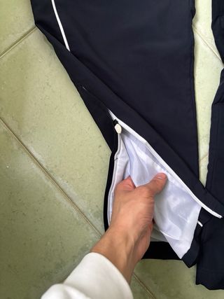 Adidas Vintage Baggy Tracksuit Pants - Blu- Y2K