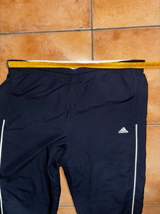 Adidas Vintage Baggy Tracksuit Pants - Blu- Y2K