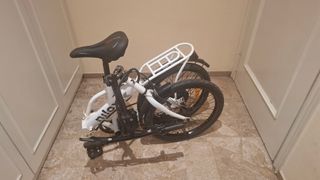 Bicicleta Eléctrica Blanca