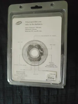 Ruedas con luces Scooter Patinete Flash