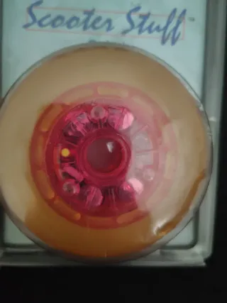 Ruedas con luces Scooter Patinete Flash