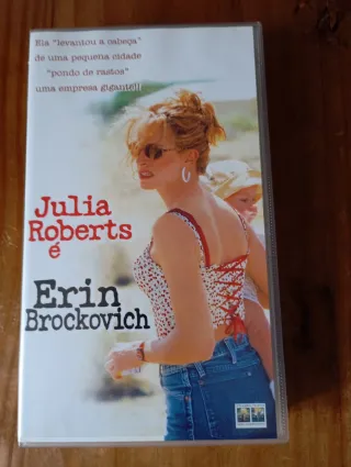Cassete VHS Erin Brockovich