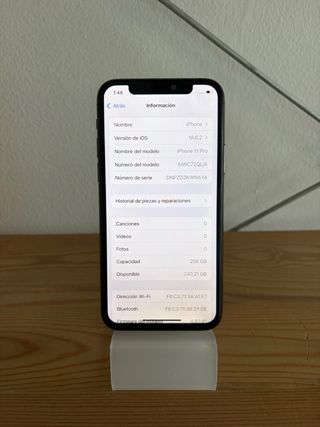 iPhone 11 Pro • 256GB • 100% • Negro