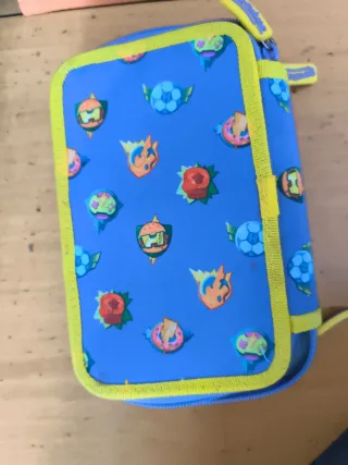 Estuche Superthings 3 compartimentos