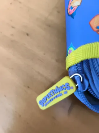 Estuche Superthings 3 compartimentos