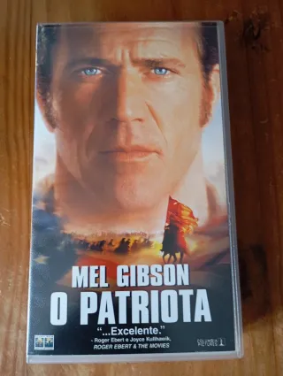 Cassete VHS O Patriota Mel Gibson