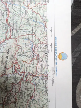 Mapa Militar L'Hospitalet de Llobregat 1984