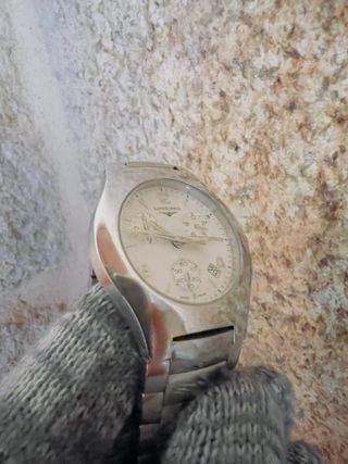 Reloj Longines Oposition Chronograph Blanco