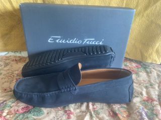 Mocasines Emidio Tucci Azul Caballero