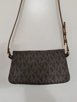 Borsetta Michael Kors marrone e oro