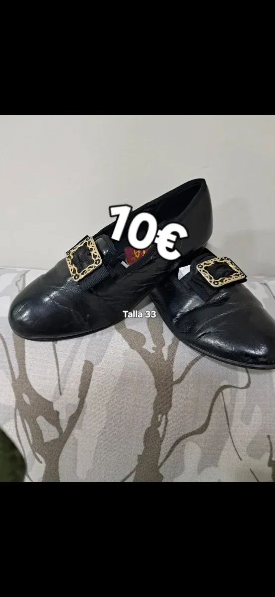 Zapatos Torrenti Talla 33 Negros