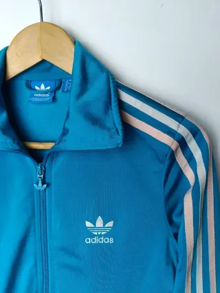 Chaqueta Adidas Firebird Azul Olímpico 90s Rara