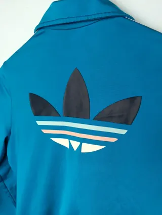 Chaqueta Adidas Firebird Azul Olímpico 90s Rara