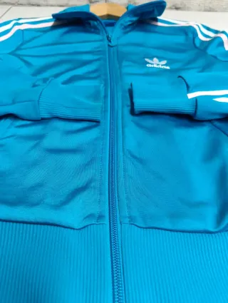 Chaqueta Adidas Firebird Azul Olímpico 90s Rara