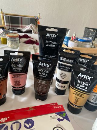 Lote Pinturas Artix y Spray