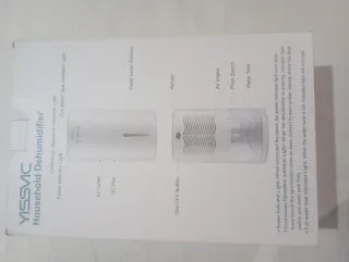 Deshumidificador YISSVIC DN-606 2 L.