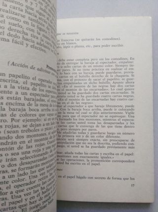 Iniciación a la prestidigitación y juegos de magia