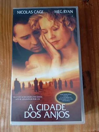 Cassete VHS A Cidade dos Anjos
