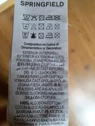 Sudadera Springfield Roja y Azul